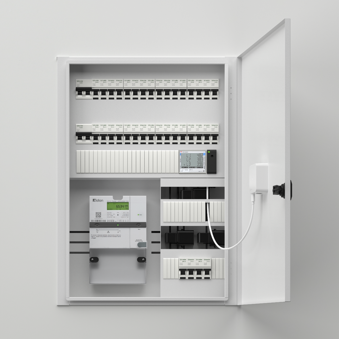 Zaptec Sense - compteur d'énergie 3Phases Max 600A