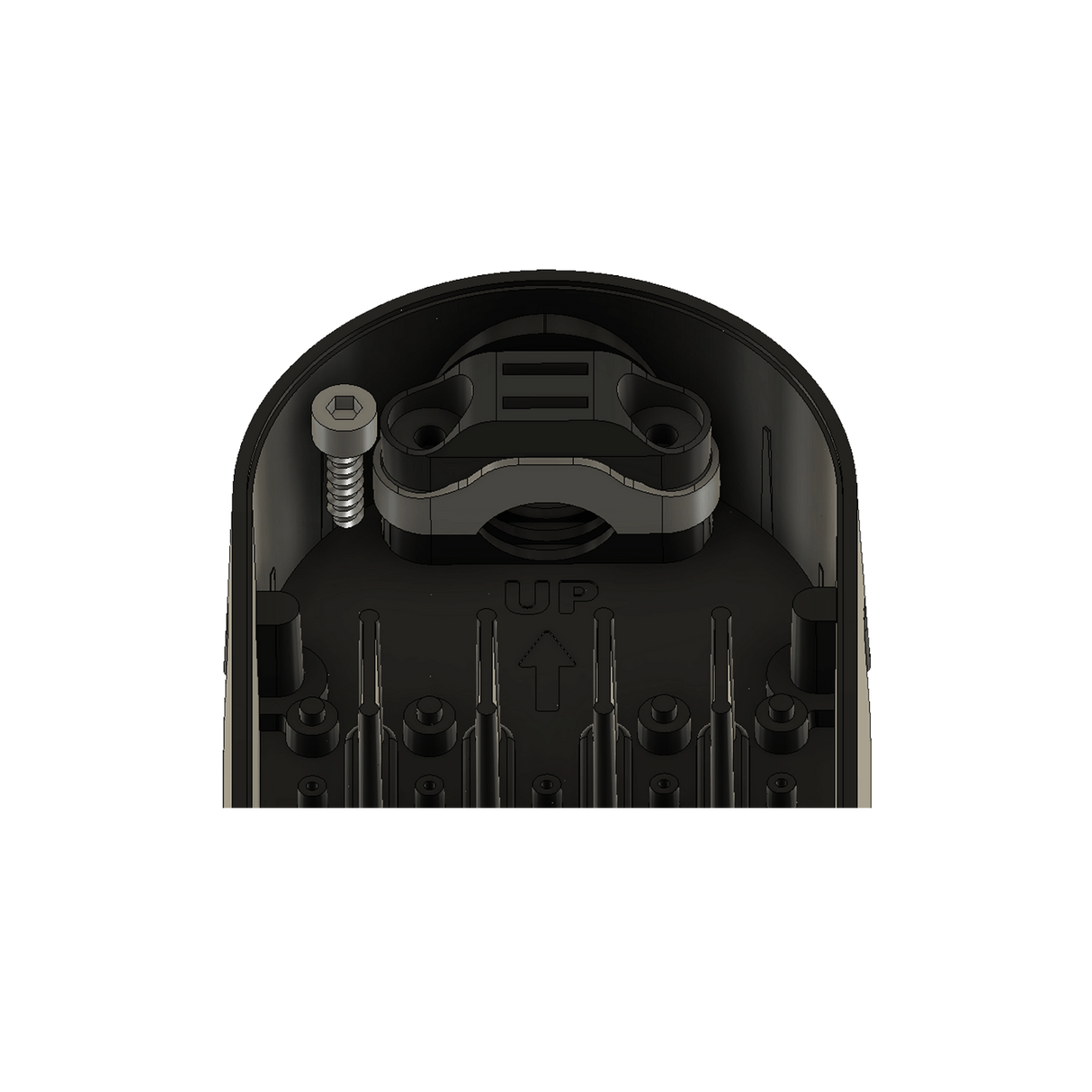 Serre-câble - plaque arrière